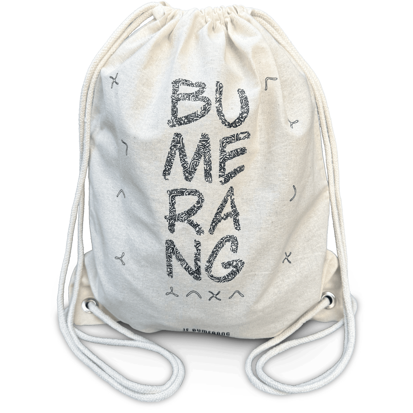 Beutel/ Rucksack aus Öko Baumwolle