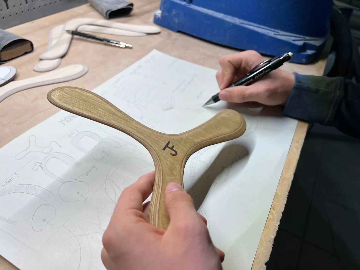 Boomerang Manufaktur - Boomerang Design von JF Bumerang