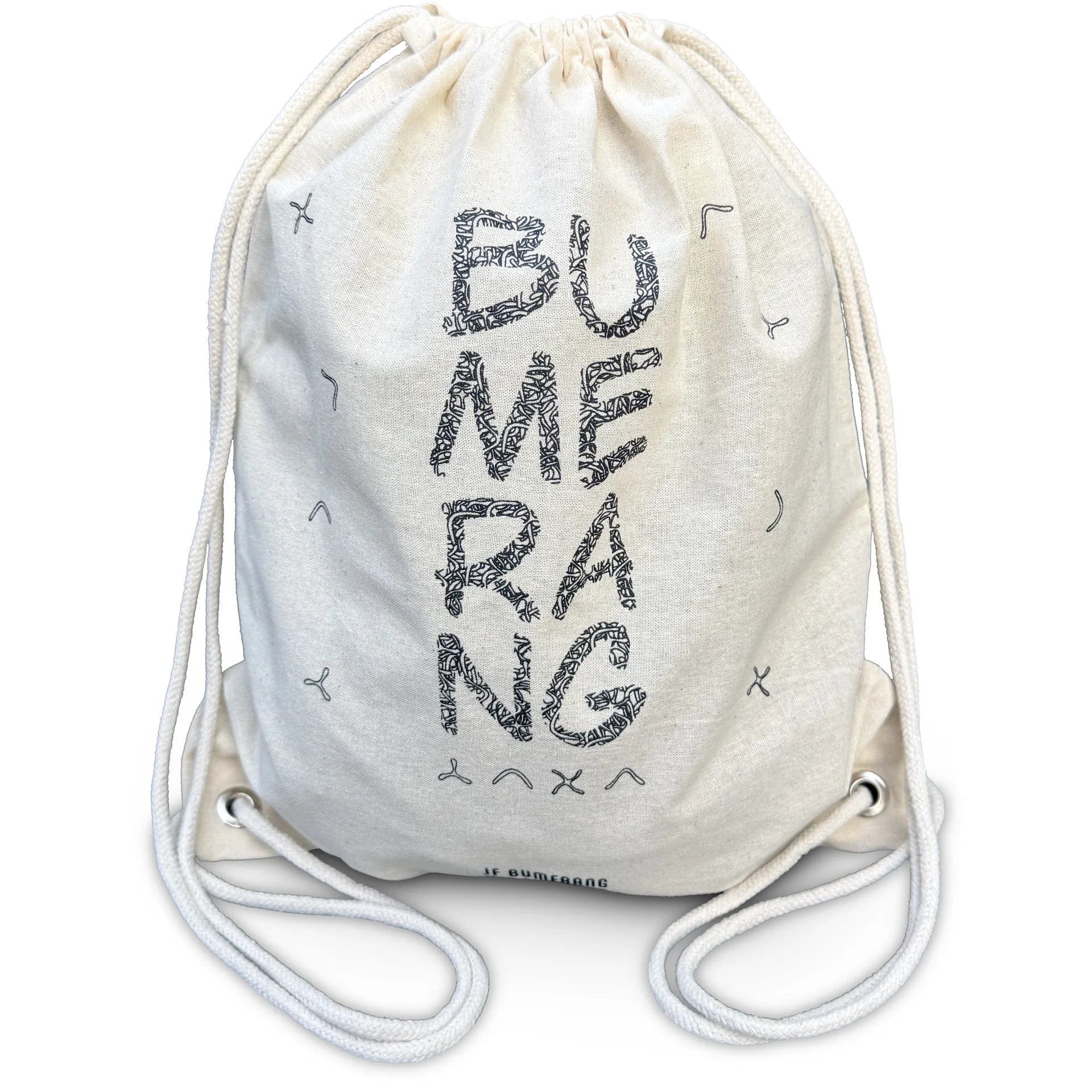 Beutel/ Rucksack aus Öko Baumwolle